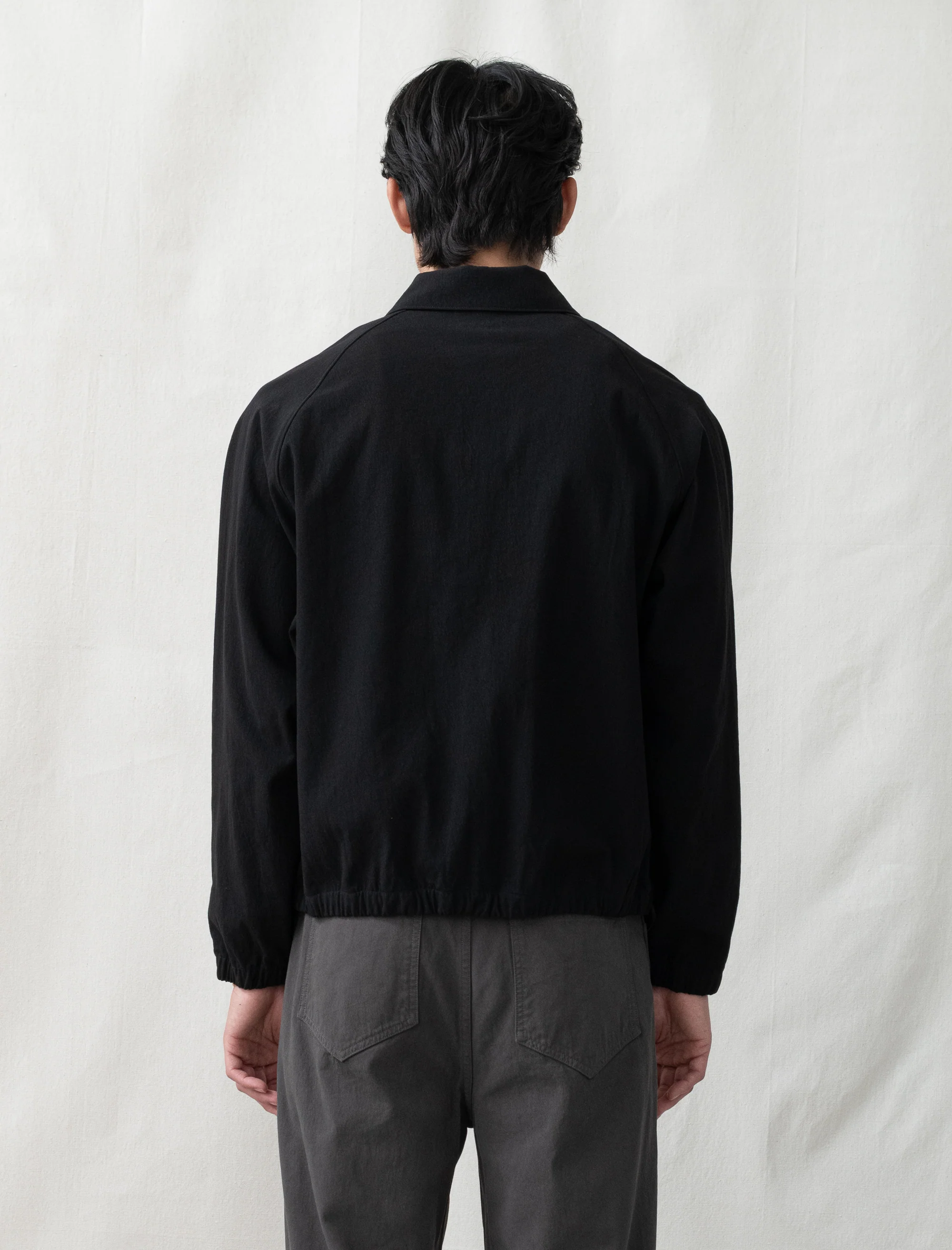 CC Canvas Coach Jacket (Black) - Image 2