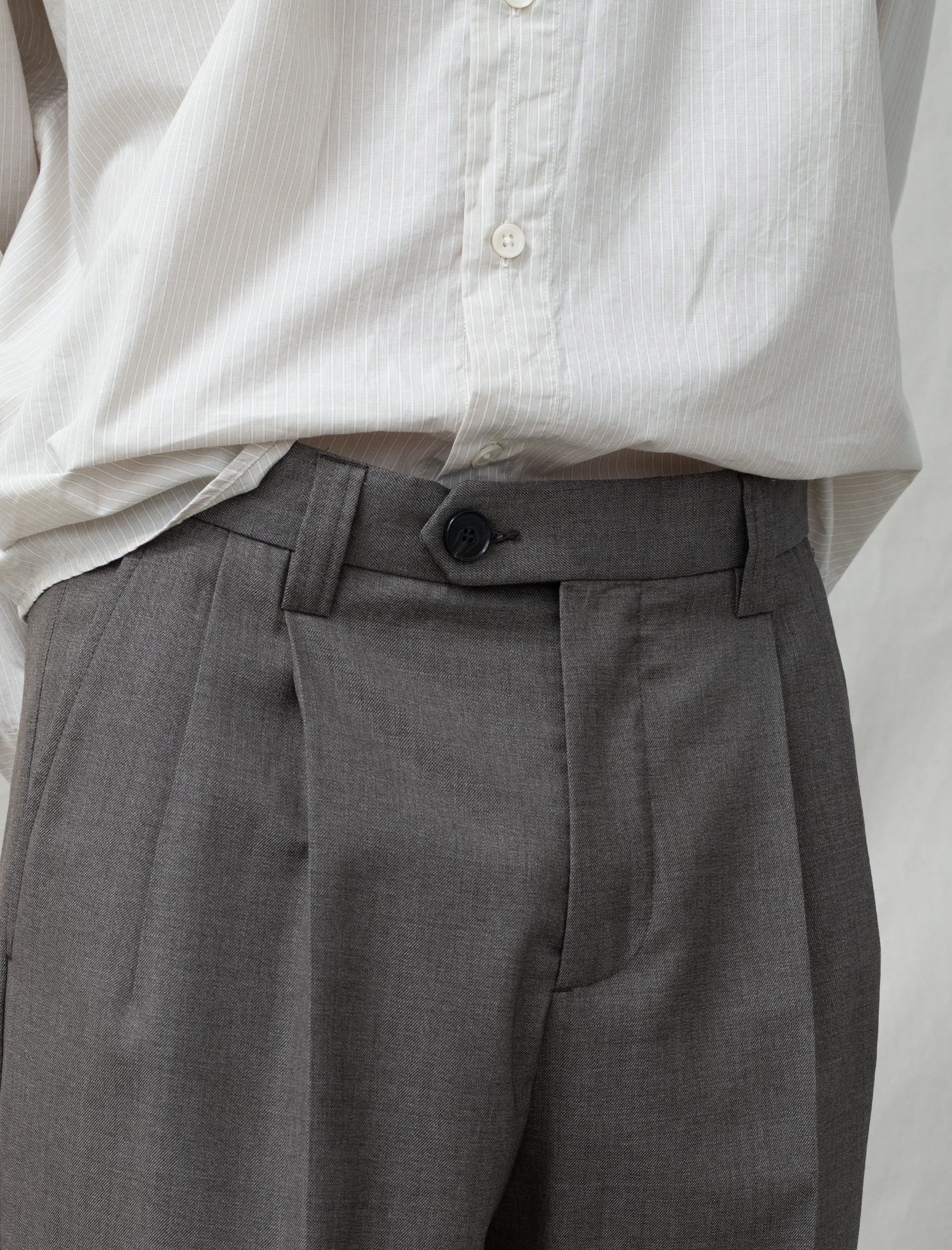 Classic Trousers (Light Taupe Wool) - Image 4