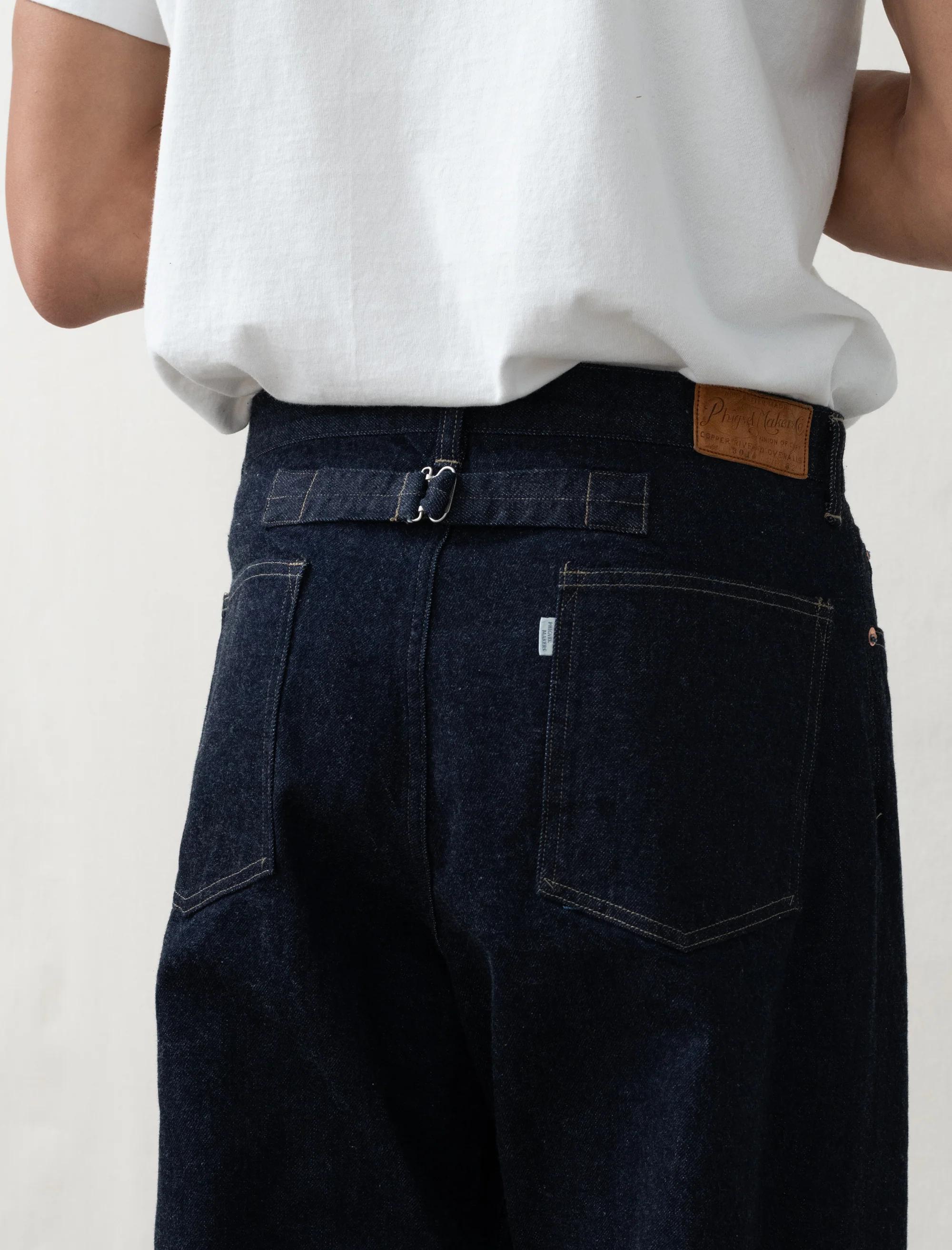 Classic Wide Jeans (Indigo) - Image 5