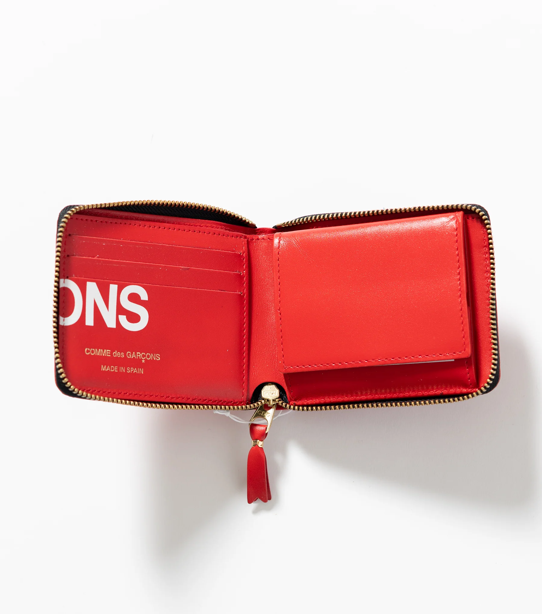 Full Zip Around Wallet HL (Red) - Image 3