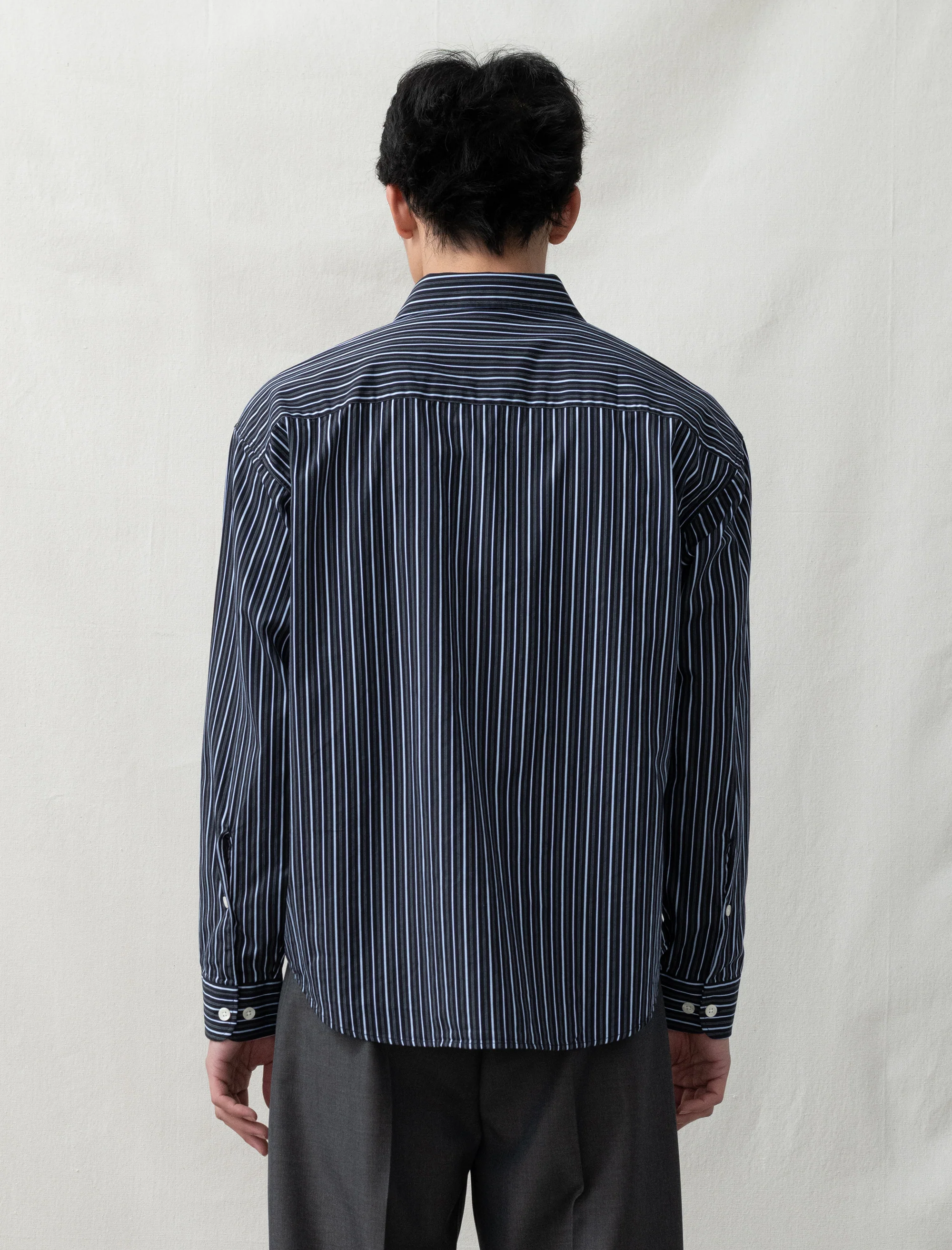 Exact Shirt (Black Office Stripe) - Image 4