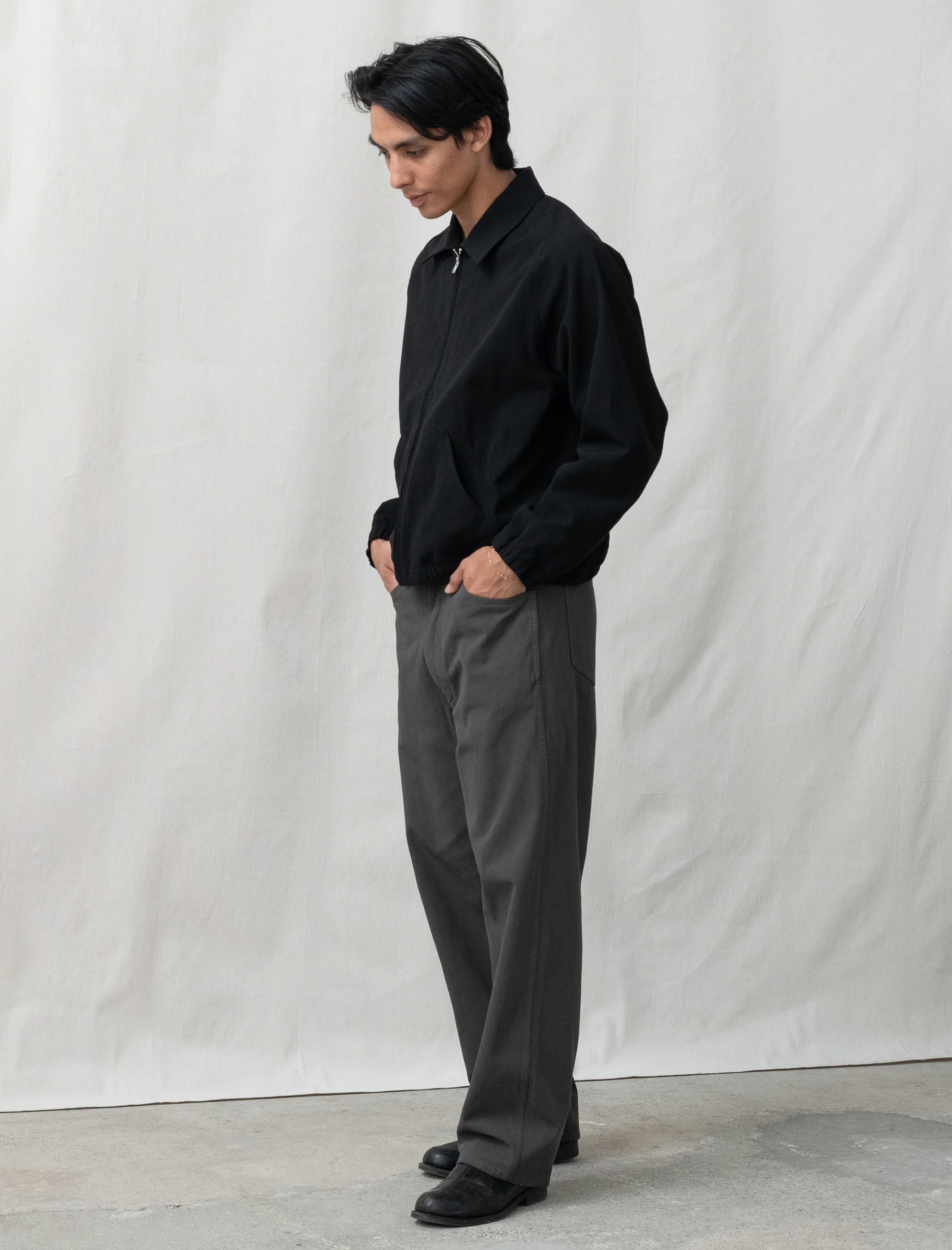 CC Canvas Coach Jacket (Black) - Image 5