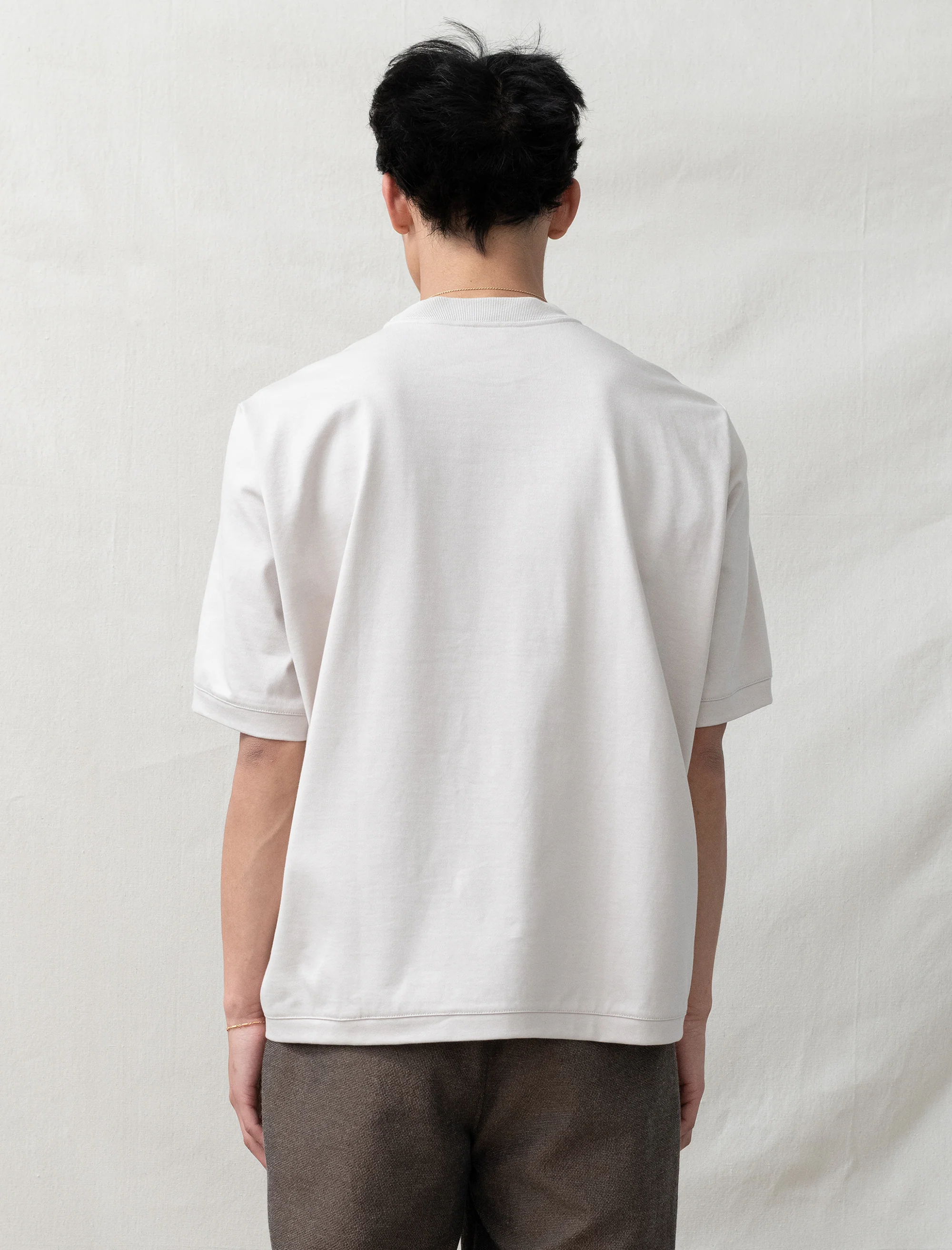 Half Sleeve Sweatshirt (Pink Beige) - Image 4