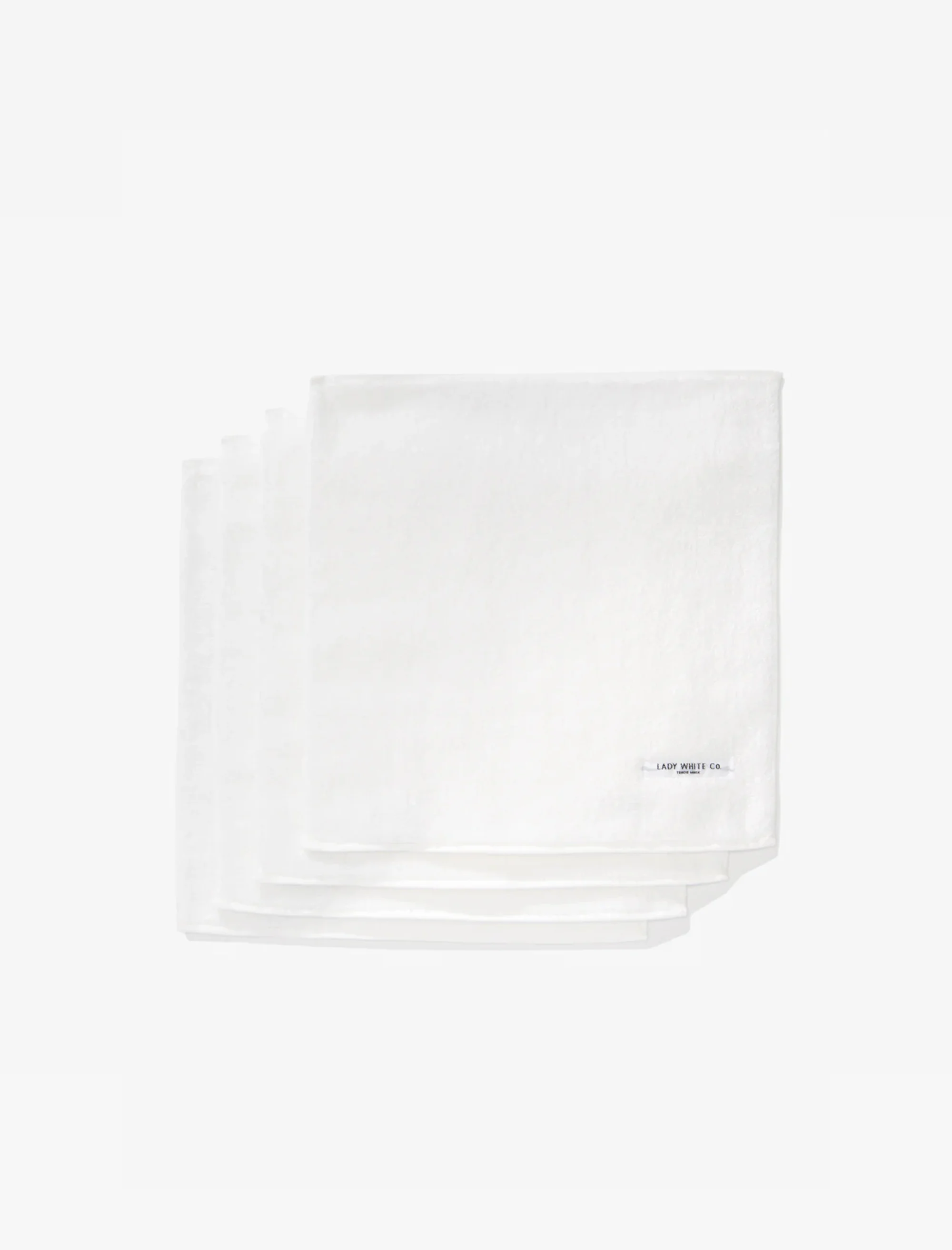 Imabari Hand Towel 4-Pack (White)