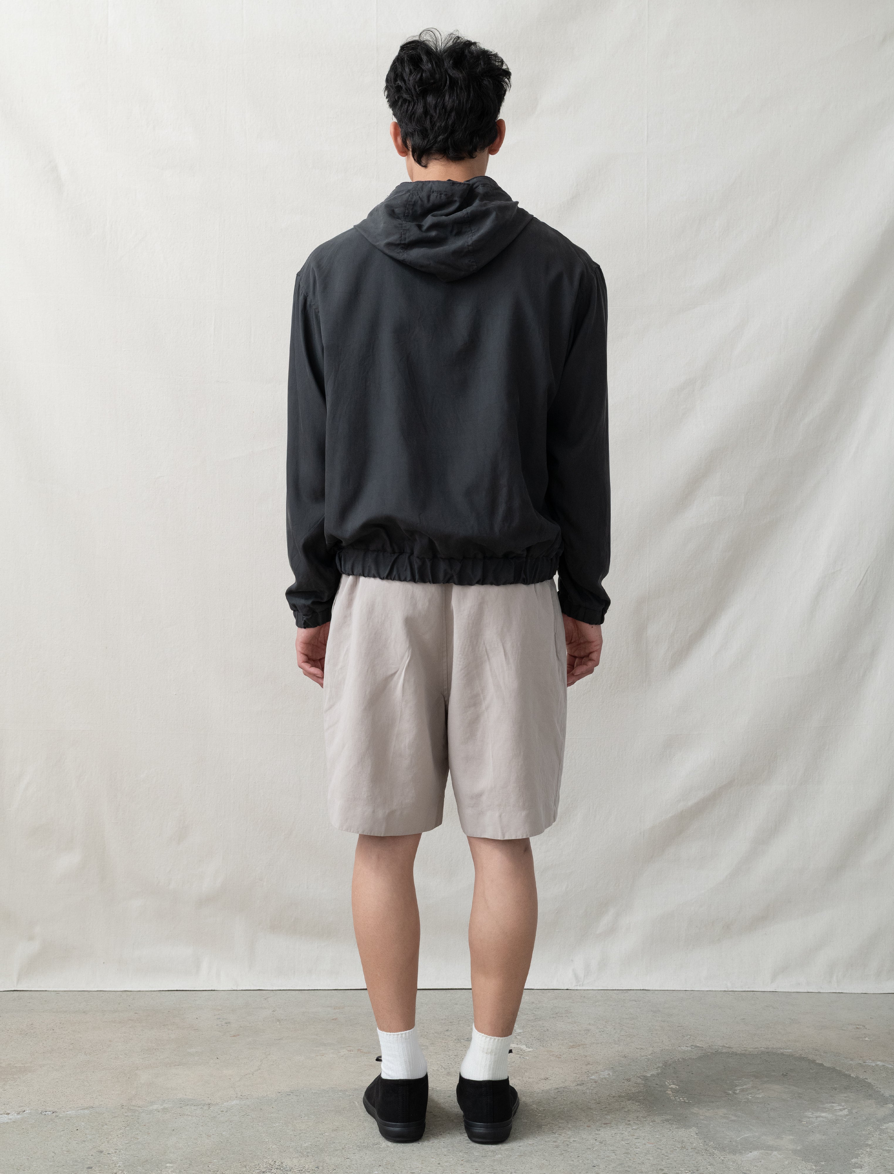 Kaptain Sunshine Cotton Linen Short (Taupe) - Image 3