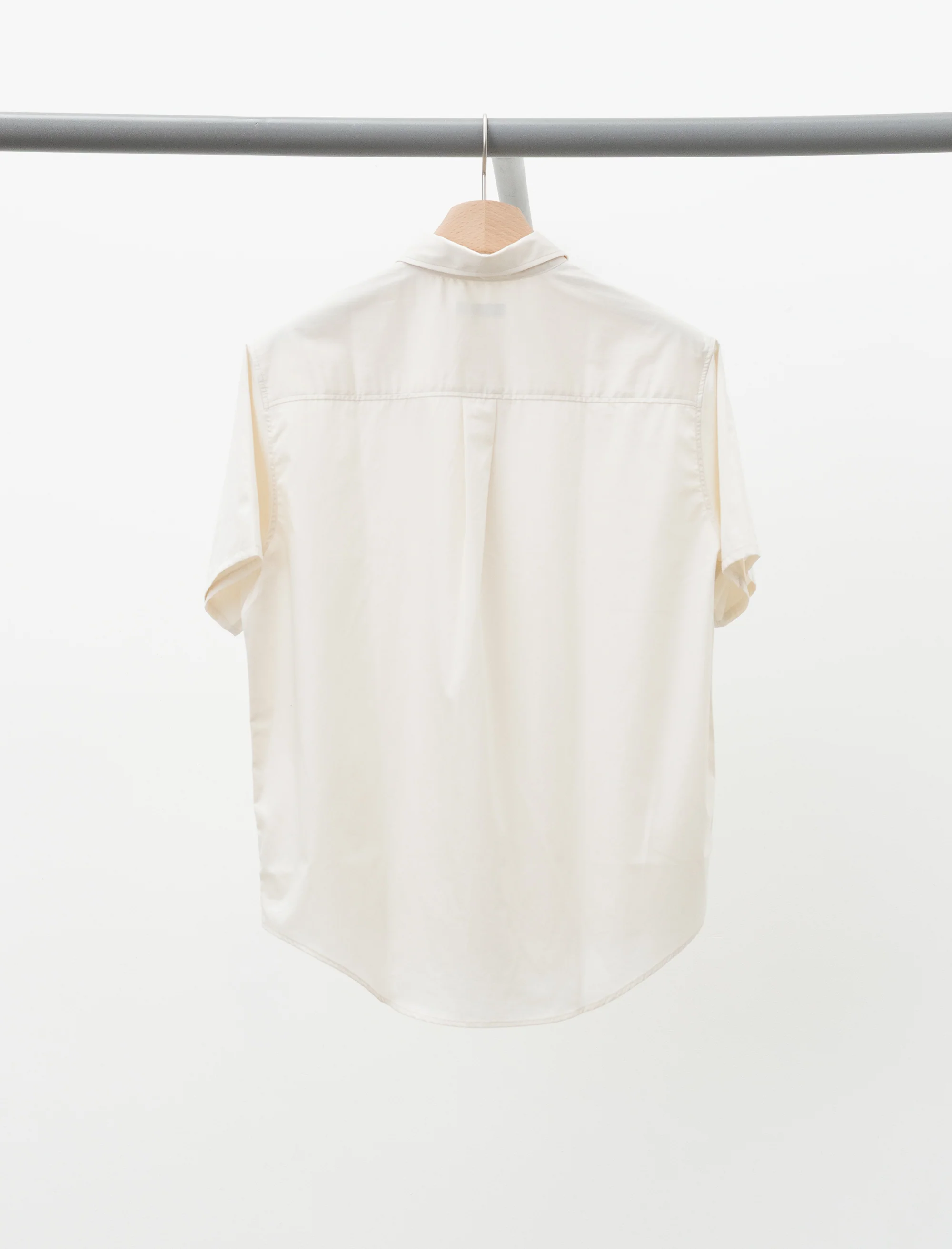 Lynn Tumbled Poplin S/S Shirt (Almost Yellow) - Image 2