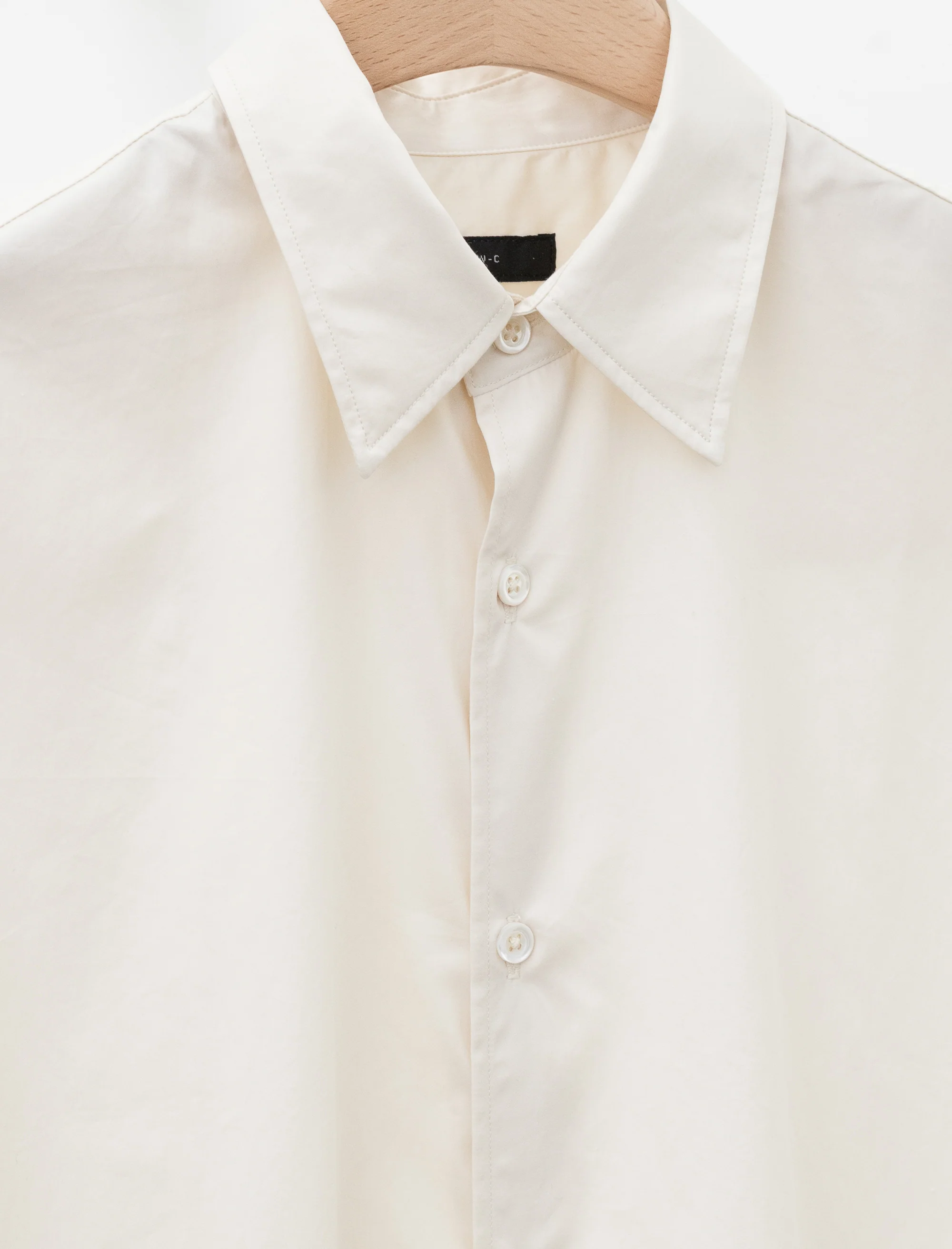 Lynn Tumbled Poplin S/S Shirt (Almost Yellow) - Image 3