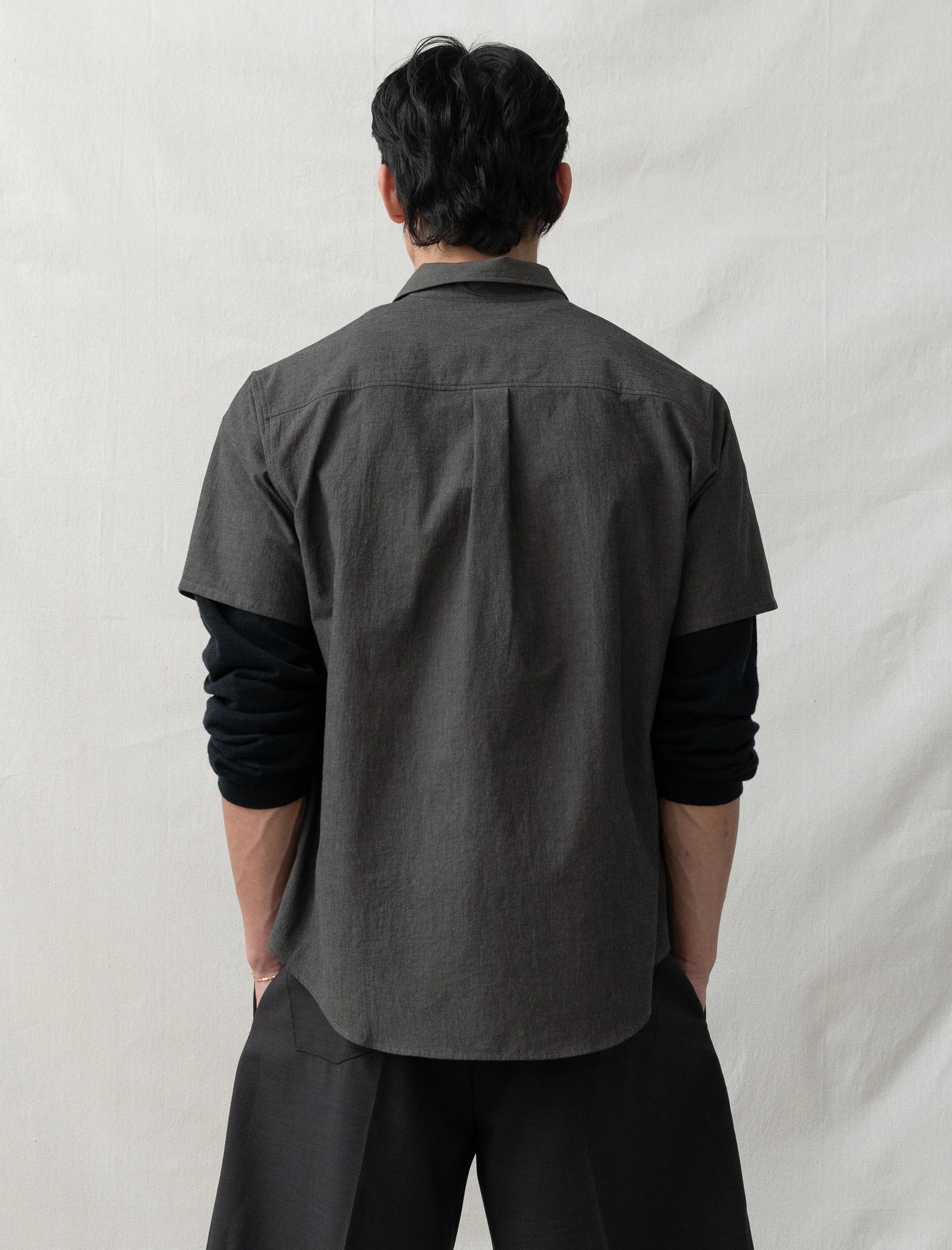 Bows and Arrows Lynn Tumbled Poplin Shirt (Brown Pearl) - Image 5