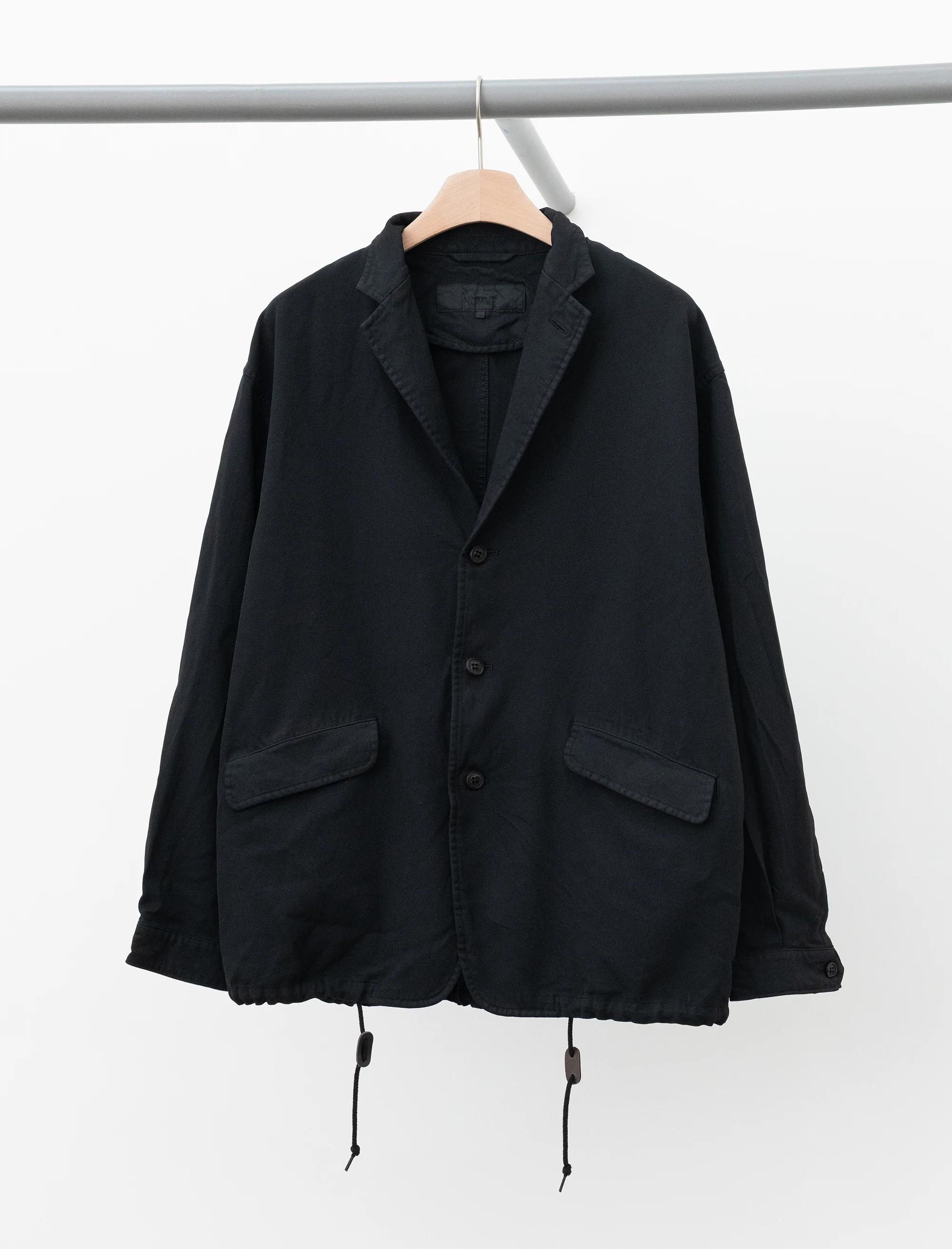 Men's Garment Dyed Blazer (Black)