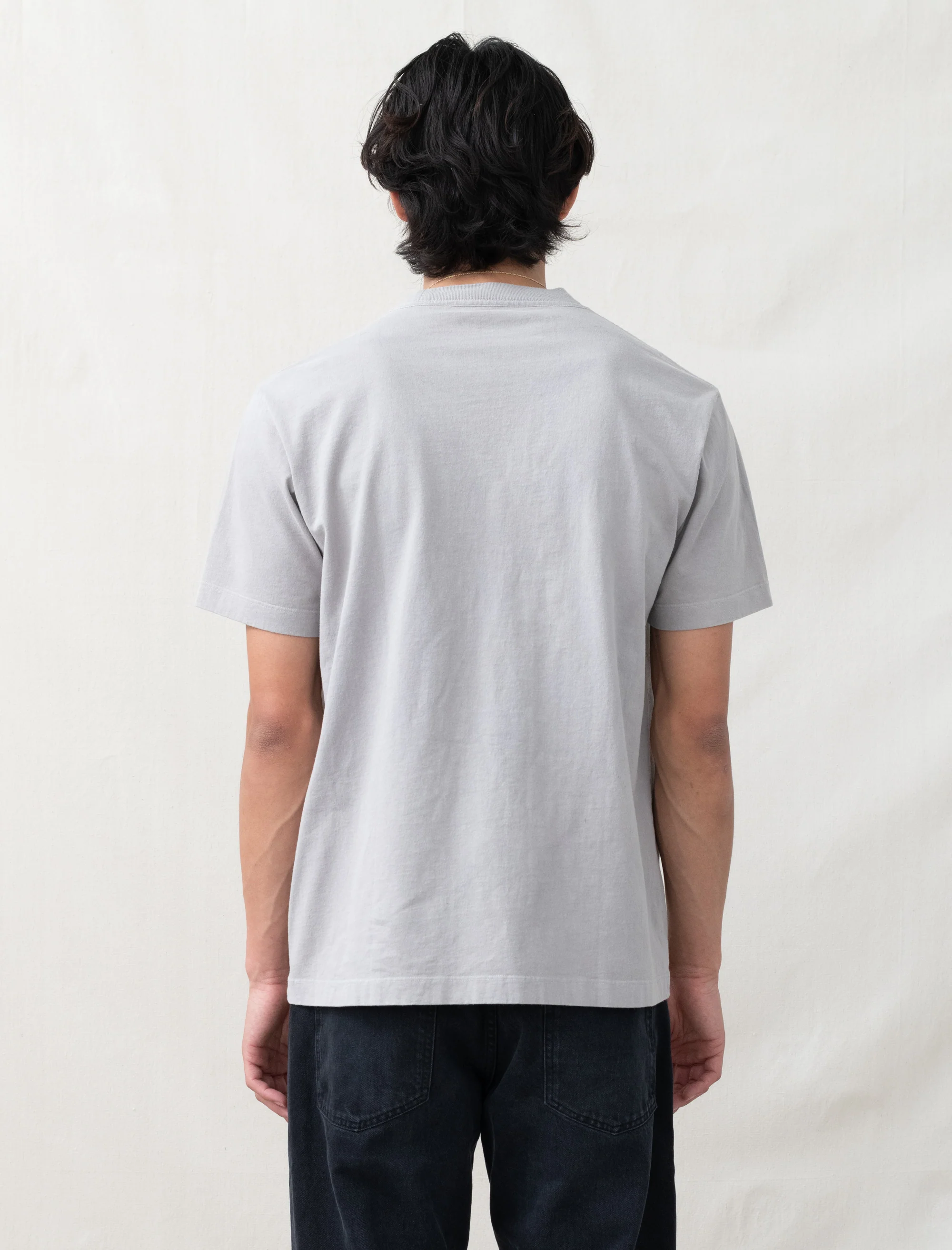 Municipal T-Shirt Hand Dyed (Oak Iron) - Image 3