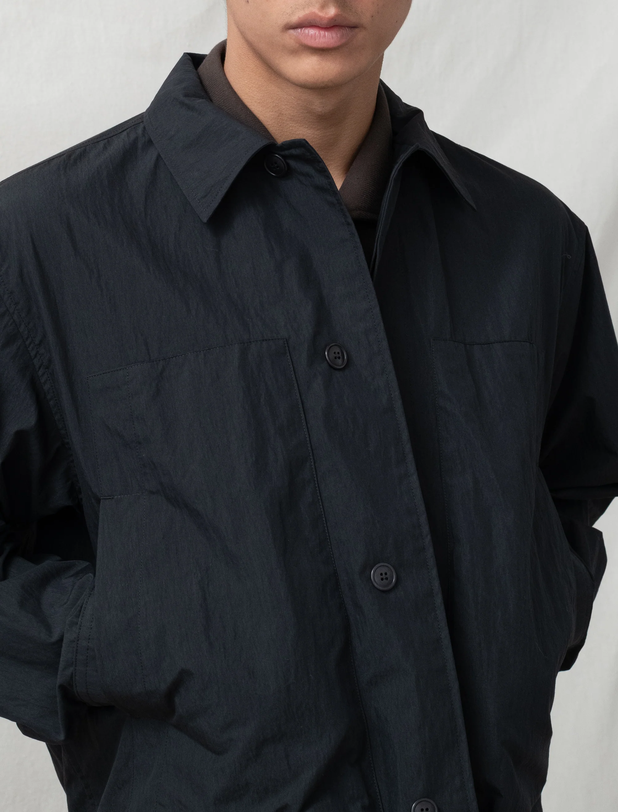 Novo Jacket Weather Cloth (Black) - Image 4