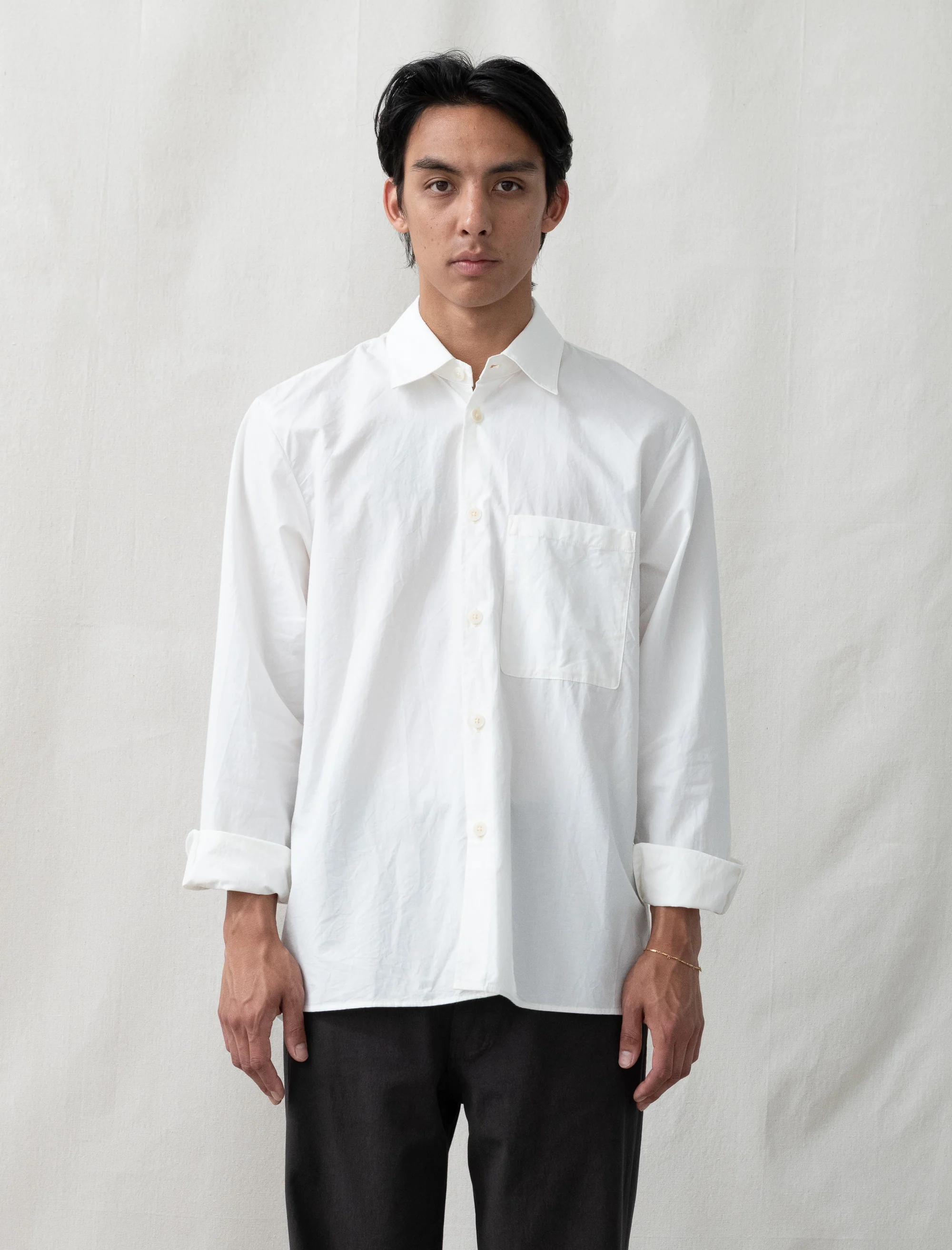 R0S4 OD Shirt (Undyed Parachute)