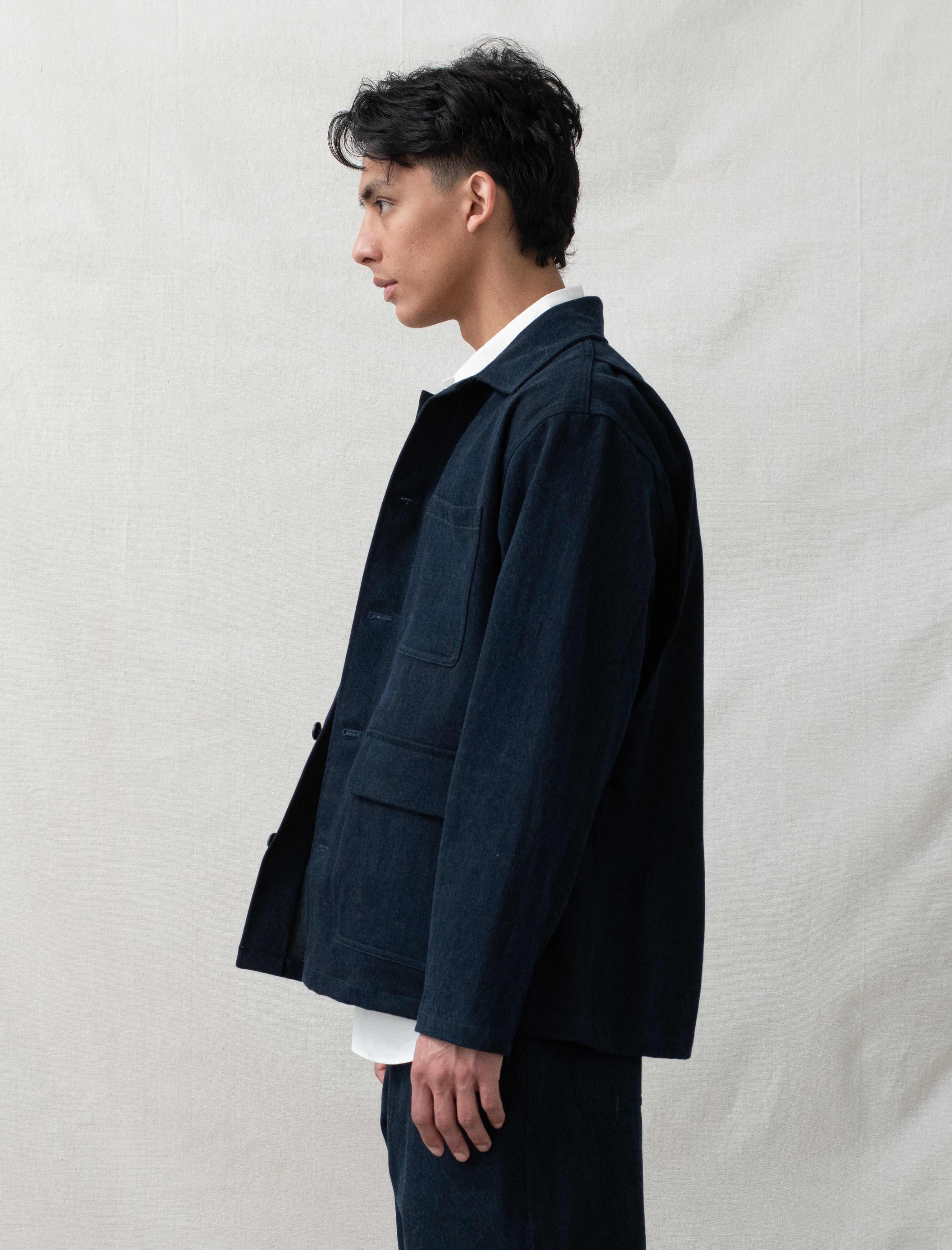 R20J2 Jebok Jacket (Blue Sumi Organic Denim) - Image 2