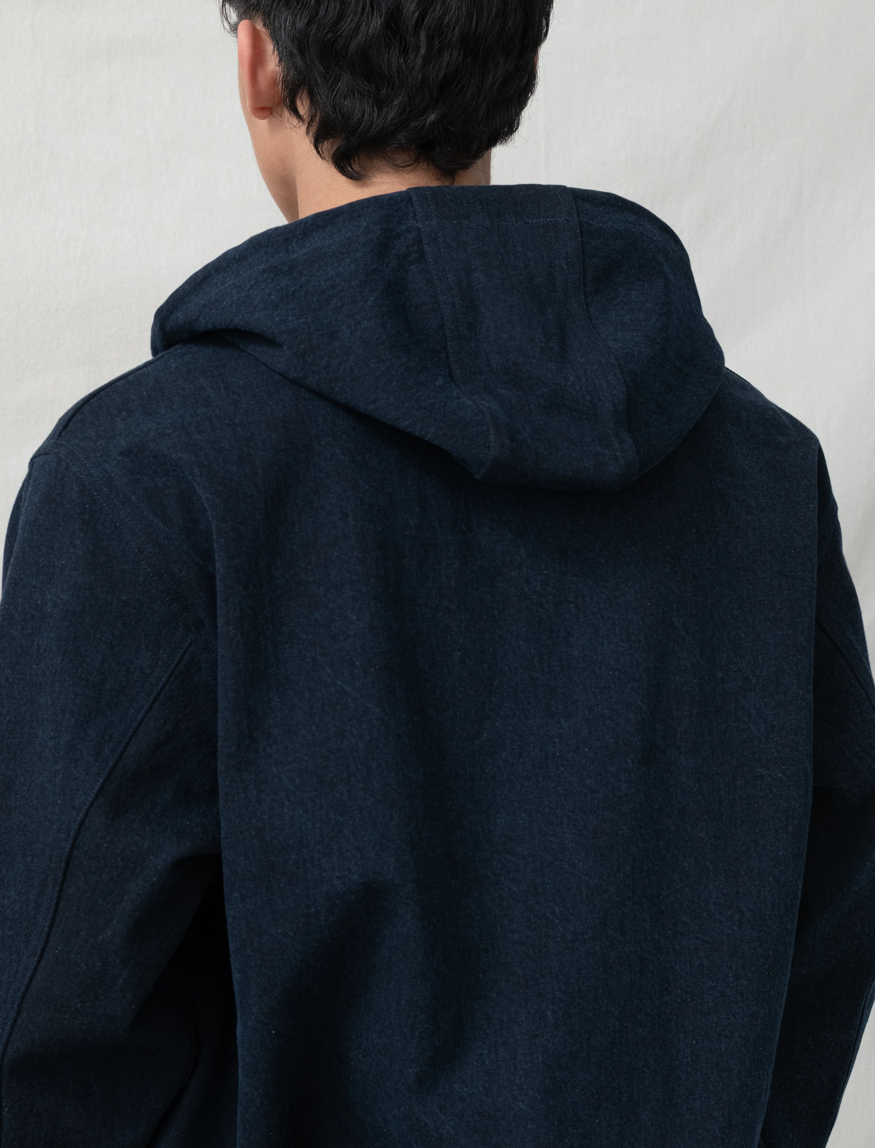 R20J3 Jebok Parka (Blue Sumi Organic Denim) - Image 6