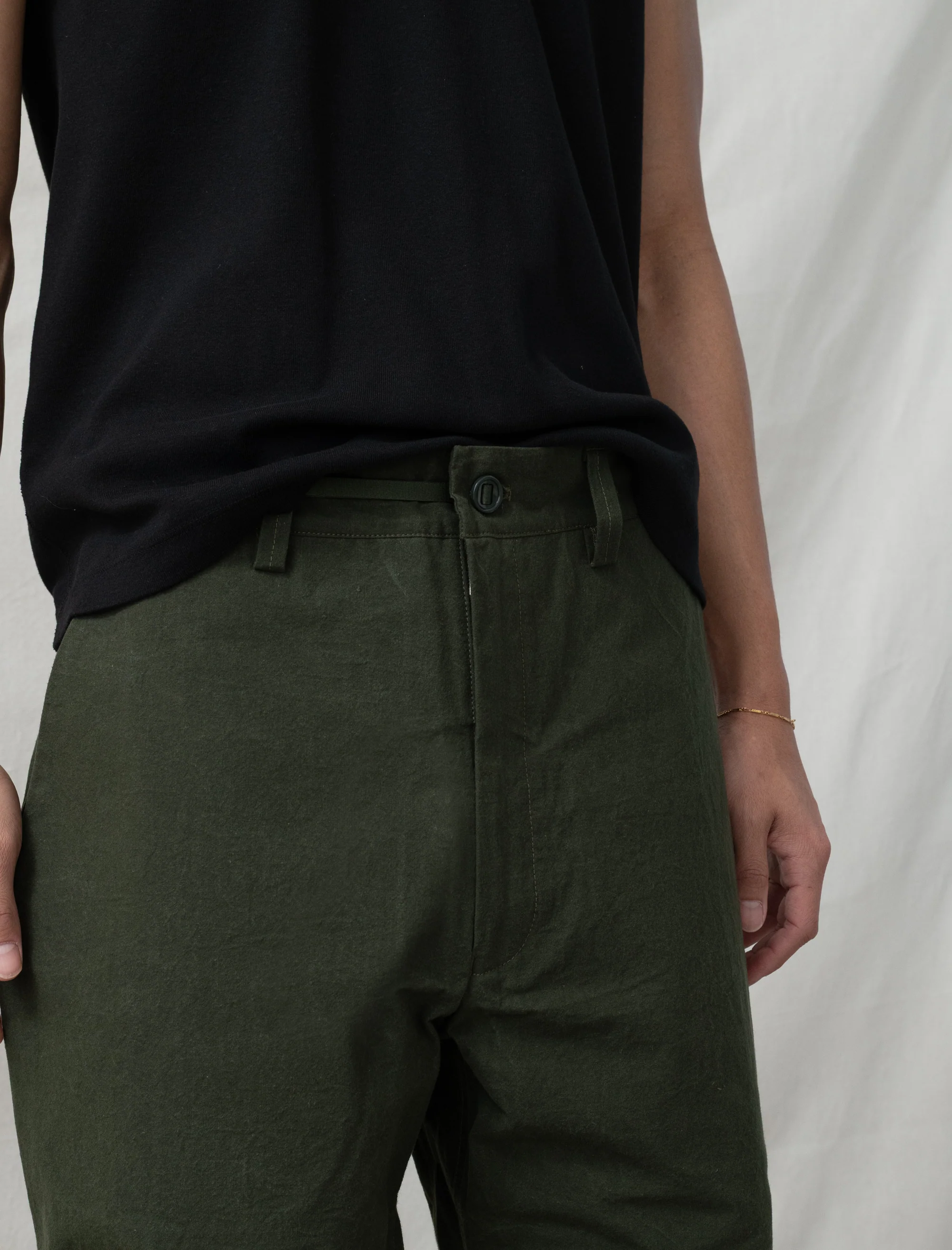 R20P4 Wide Pants (Woodland Wax) - Image 4