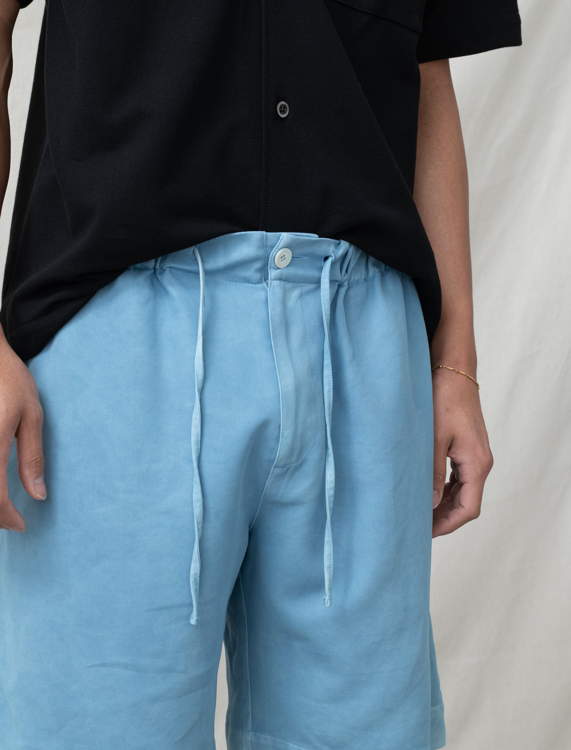 Repos Shorts Double Cloth (Woad) - Image 5