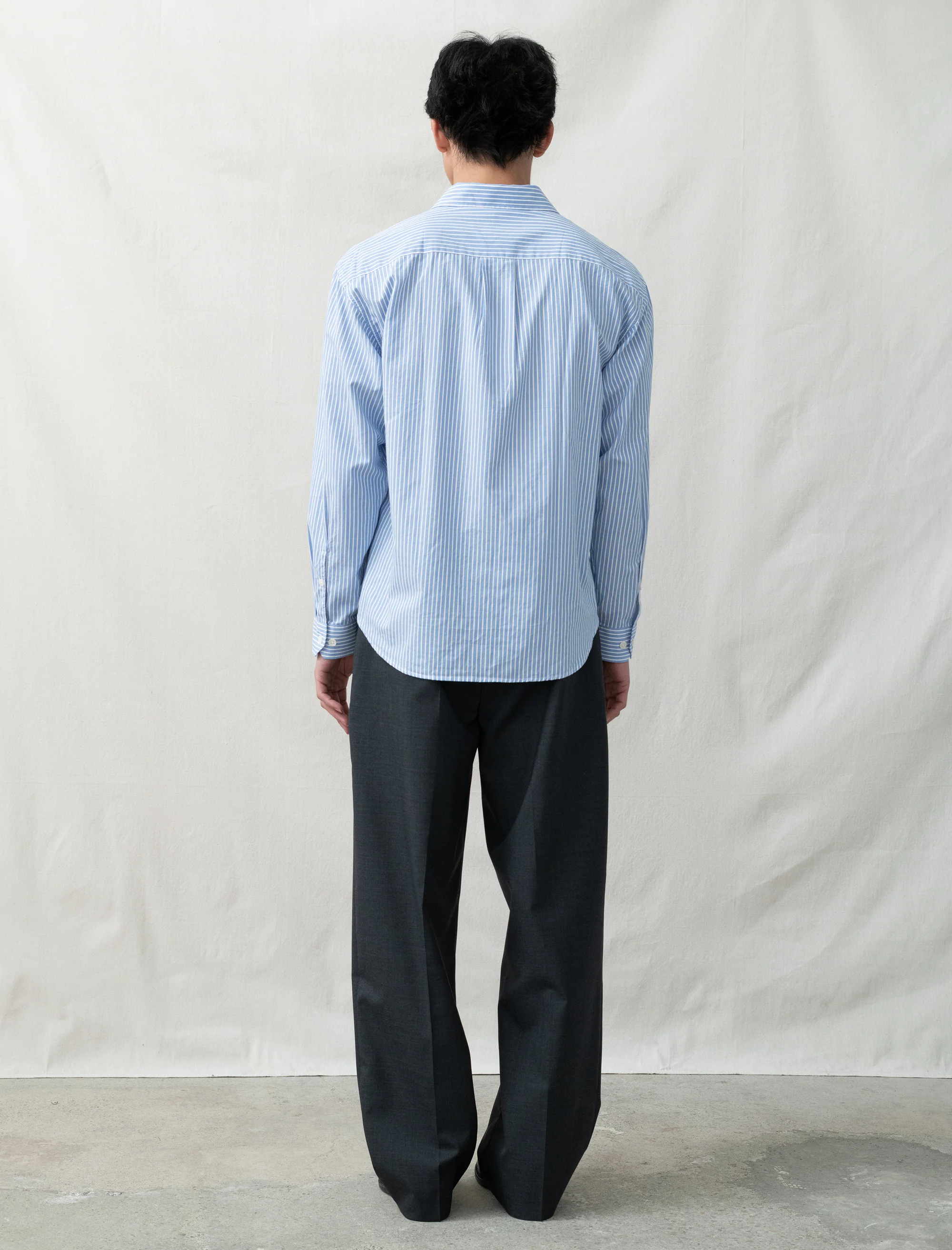 Service Trousers (Dark Grey Tropical Wool) - Image 3