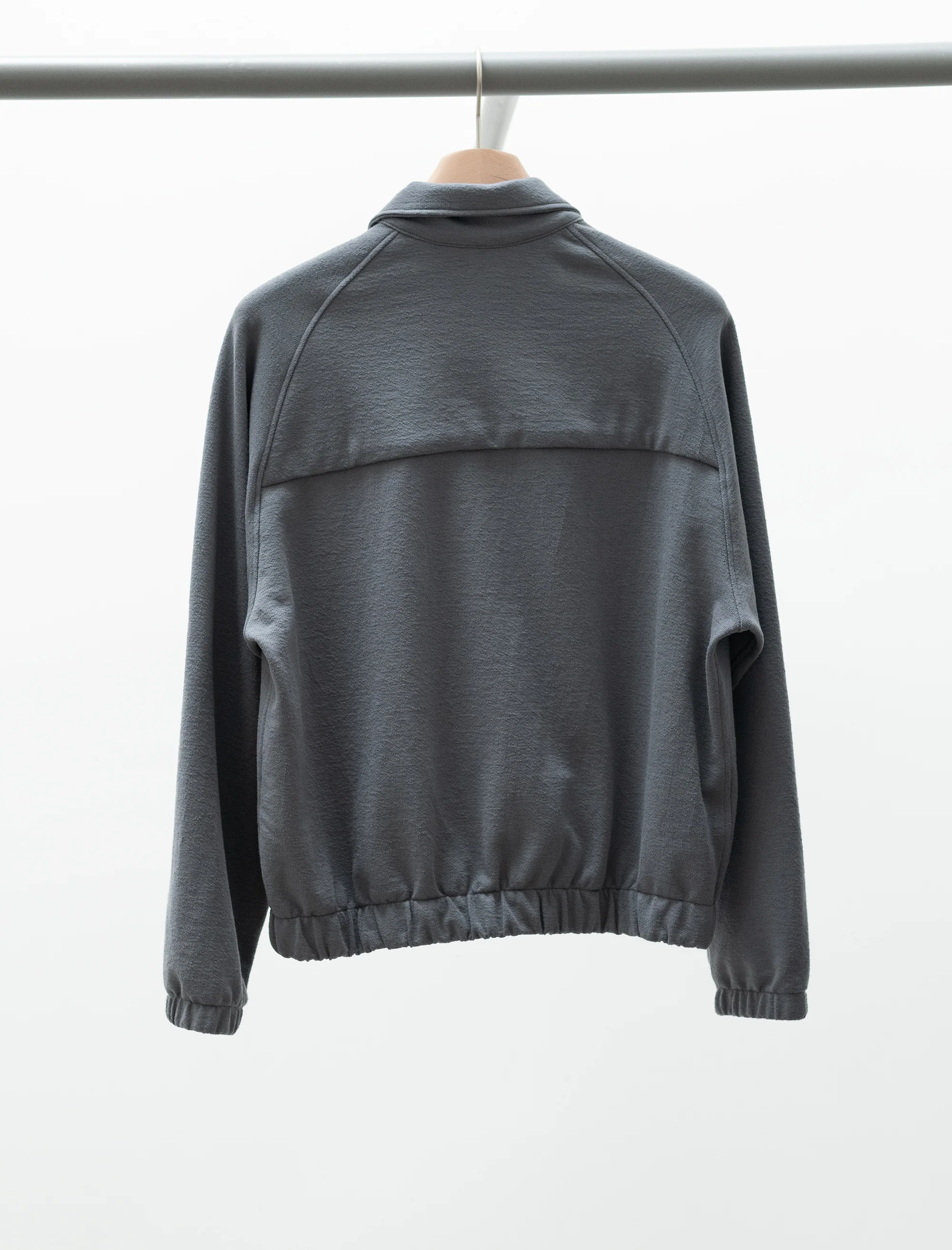 Textured Coach Jacket (Kelp) - Image 2