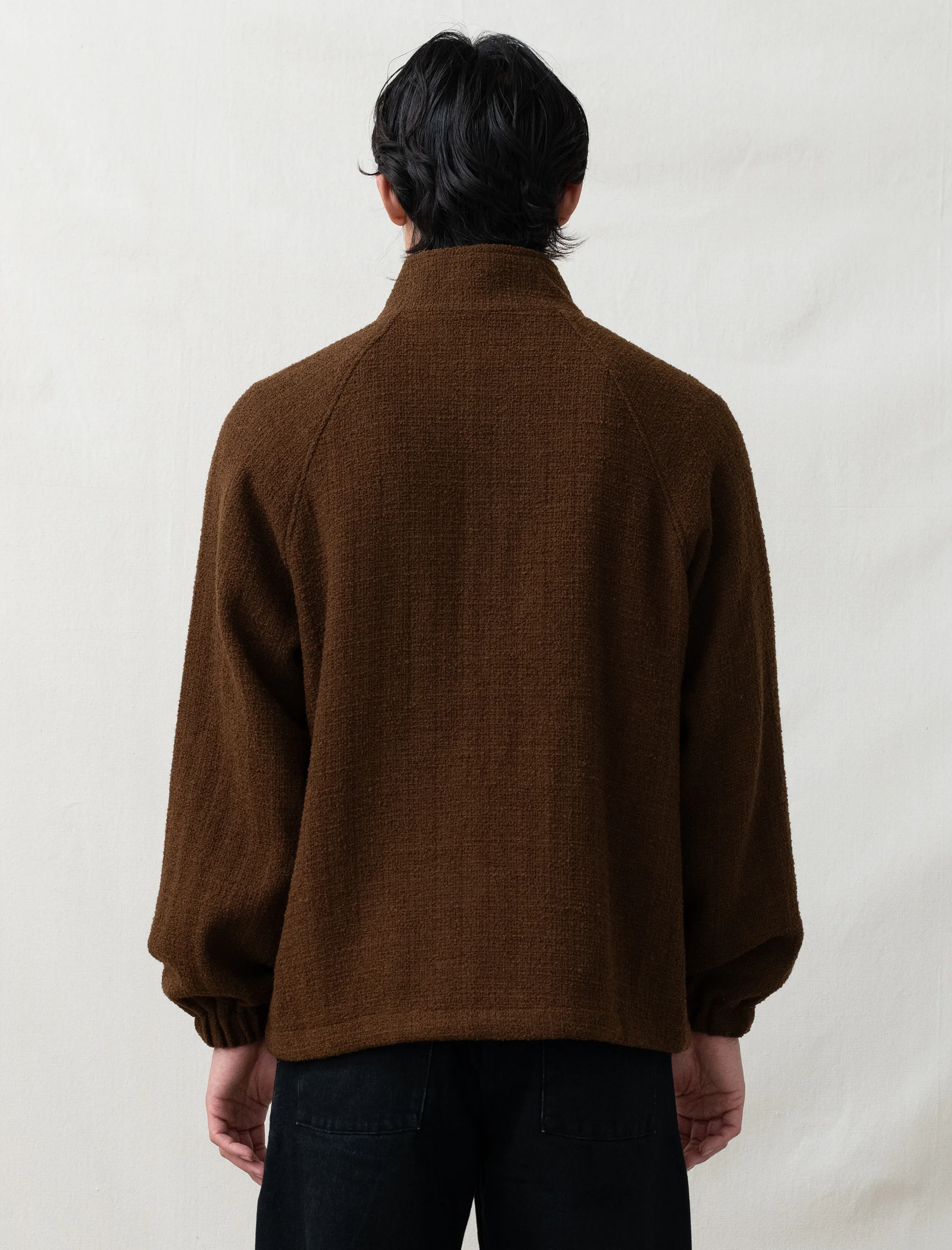 Track Jacket Fantasy Tweed (Tobacco) - Image 4