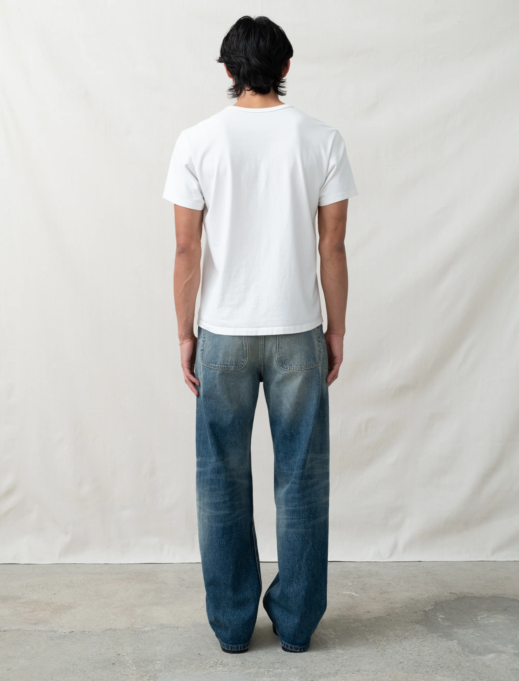 Type 00 Selvedge Denim 15oz (Washed Indigo) - Image 3